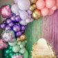 Kit de guirnalda de globos de sirena