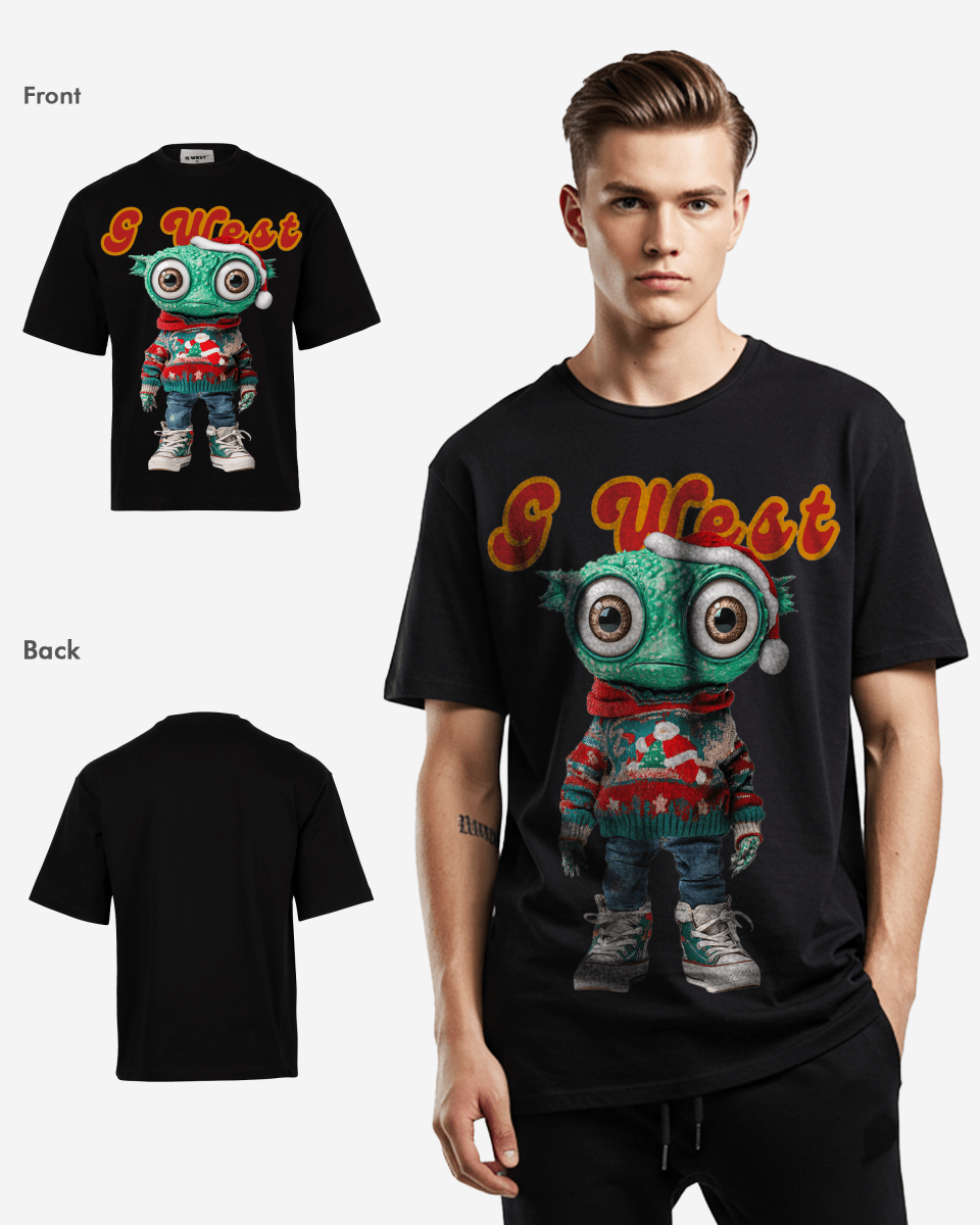 G West Merry Misfit Oversized T-Shirt Mens