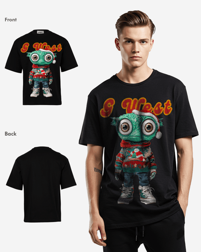 G West Merry Misfit Oversized T-Shirt Mens