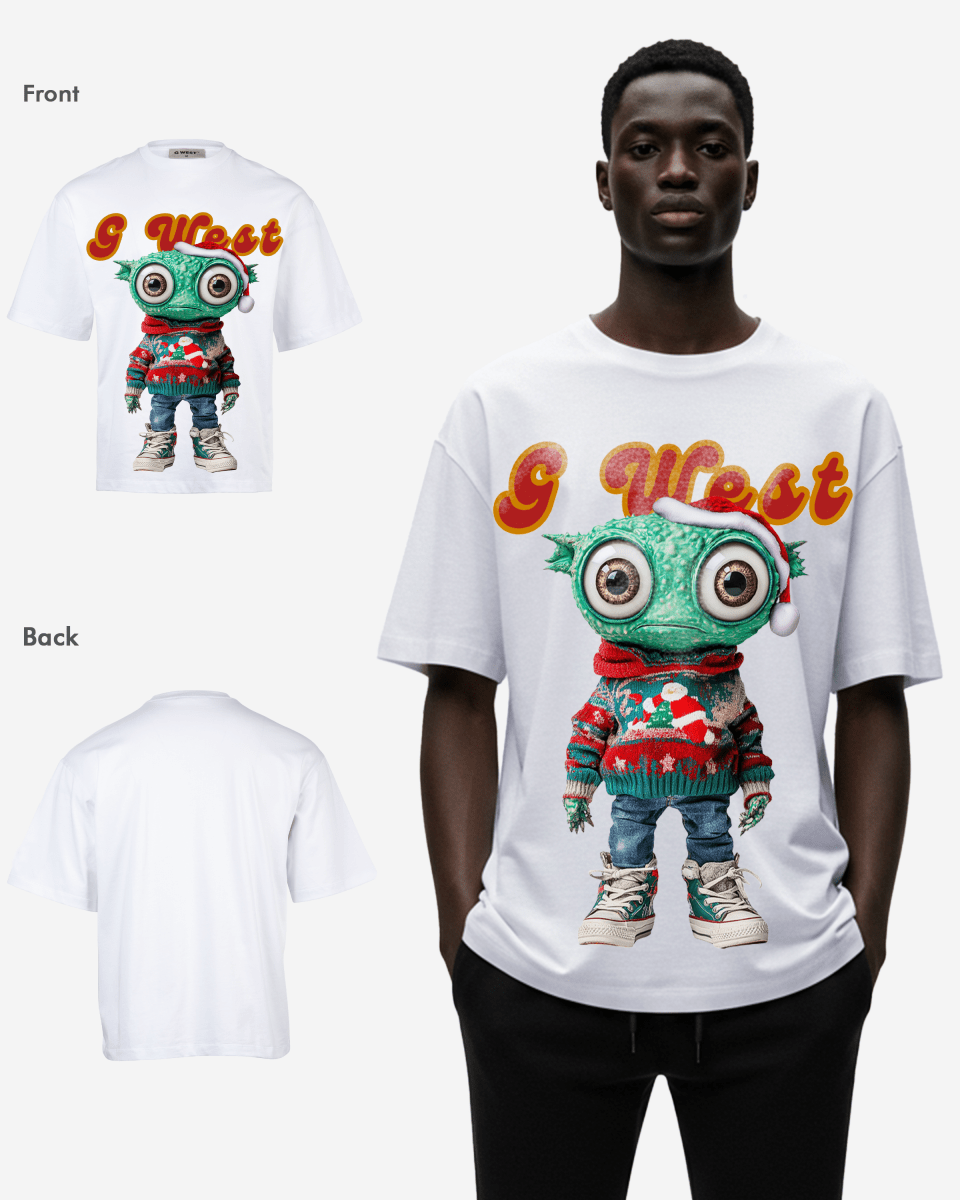 G West Merry Misfit Oversized T-Shirt Mens