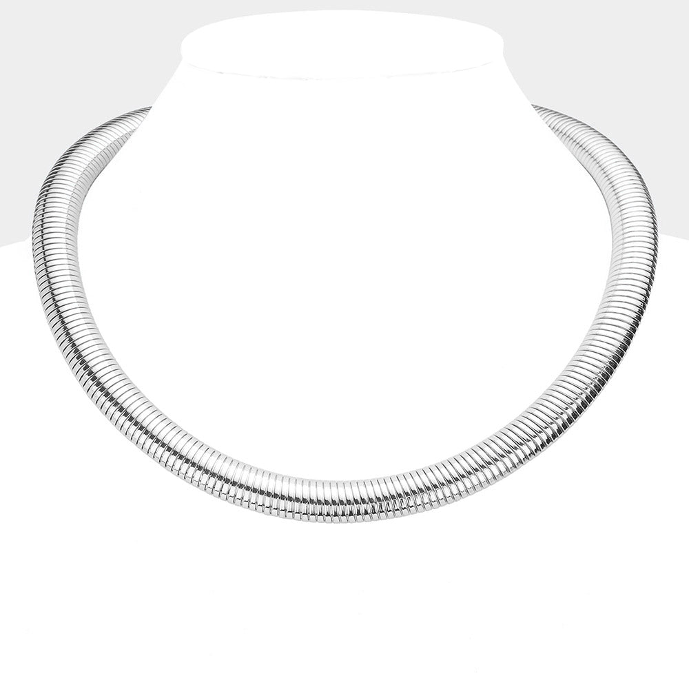 Metal Snake Chain Necklace