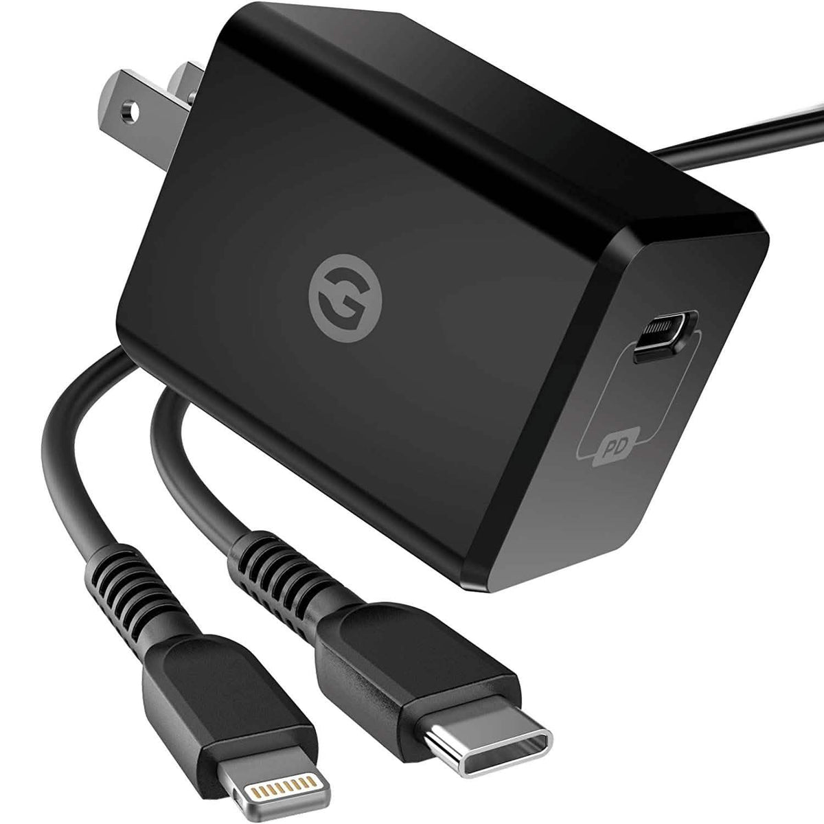 Cable Lightning a USB-C de carga rápida para iPhone con certificación MFi