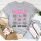 Funny Cat Mom Aesthetic Top – "MILF Man I Love Felines" Cat Lover Tee