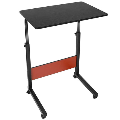 Mesa portátil móvil, altura ajustable, con ruedas