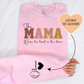 This Mama Wears Her Heart on Her Sleeve Custom Sweatshirt