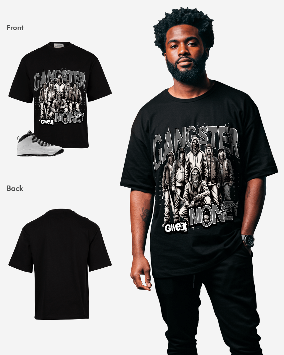 G West Money Legacy Oversized T-Shirt Mens
