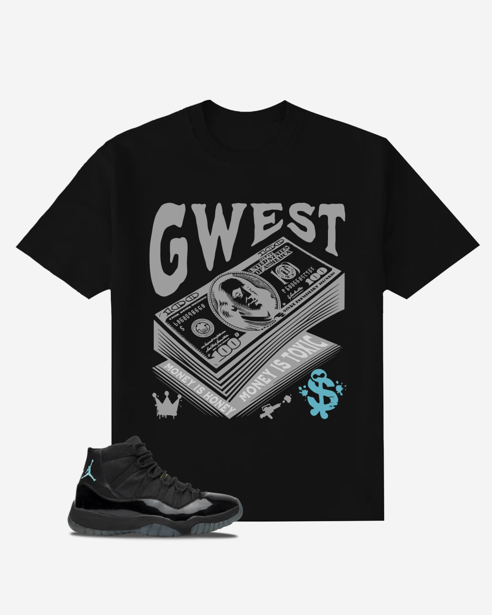 G West MoneyIsm Oversized  T-Shirt Mens