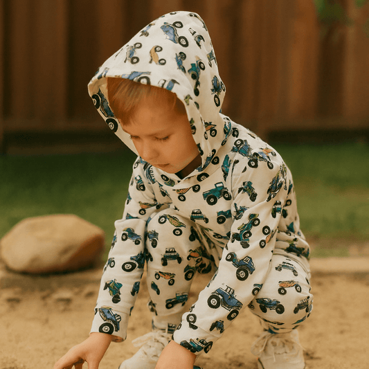 Conjunto Sudadera y Jogger con Capucha Monster Mash
