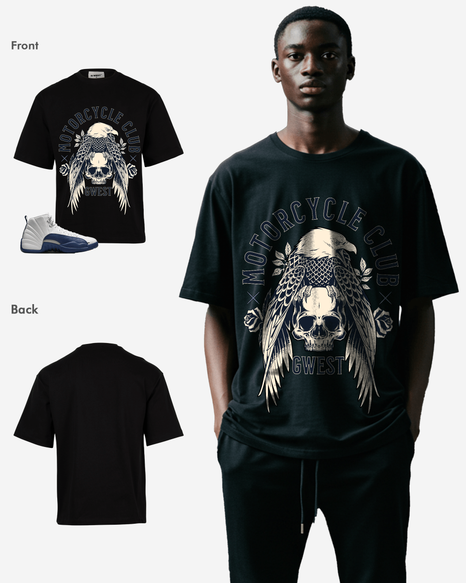 G West Motorcycle club Oversized T-Shirt Mens