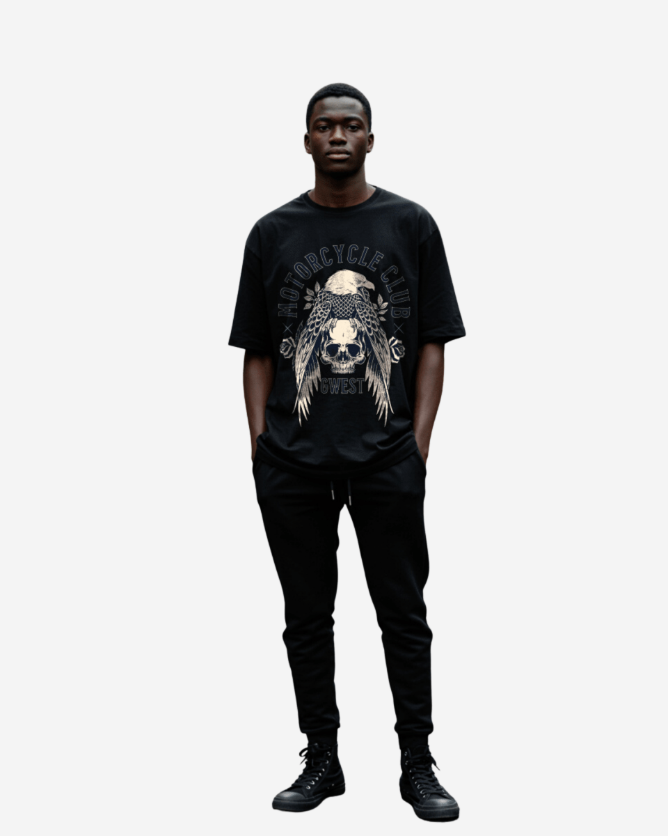 G West Motorcycle club Oversized T-Shirt Mens