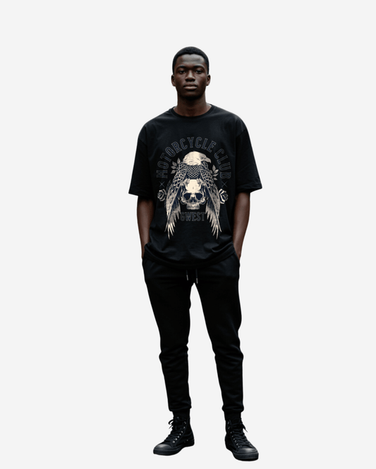 Camiseta de hombre extragrande G West Motorcycle Club