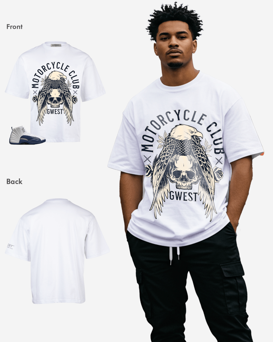 G West Motorcycle club Oversized T-Shirt Mens