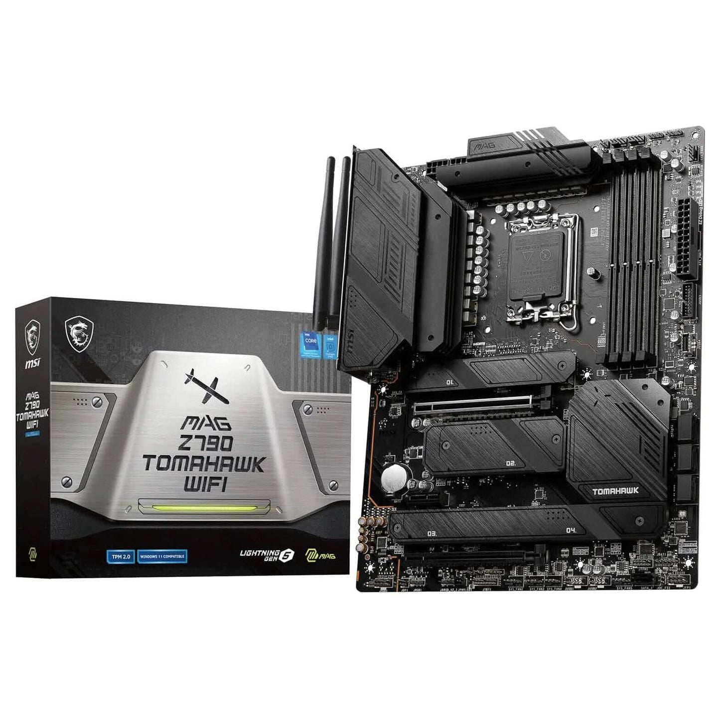 Placa Base para Juegos WiFi MSI MAG Z790 Tomahawk (Reacondicionada)