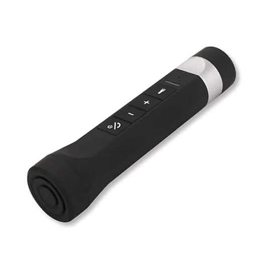 Linterna multifunción para bicicleta, altavoz Bluetooth, micrófono manos libres compatible