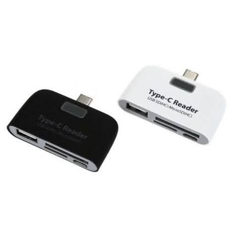 Portátil multifuncional inteligente 4 en 1 para PC, teléfono duradero, TF, Micro SD