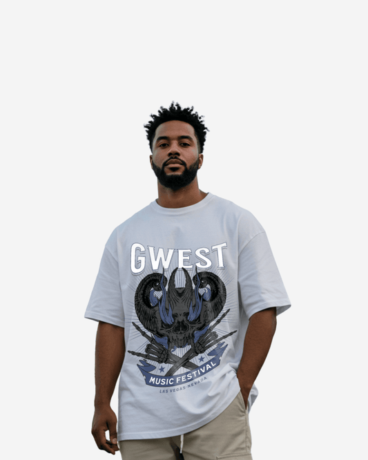 Camiseta Extragrande Hombre Festival de Música G West