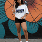 G West Never Give Up Oversized Women's T-Shirt