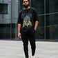 G West Never Sleep Oversized T-Shirt Mens