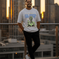 G West Never Sleep Oversized T-Shirt Mens