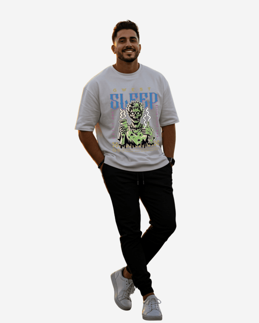 Camiseta extragrande G West Never Sleep para hombre
