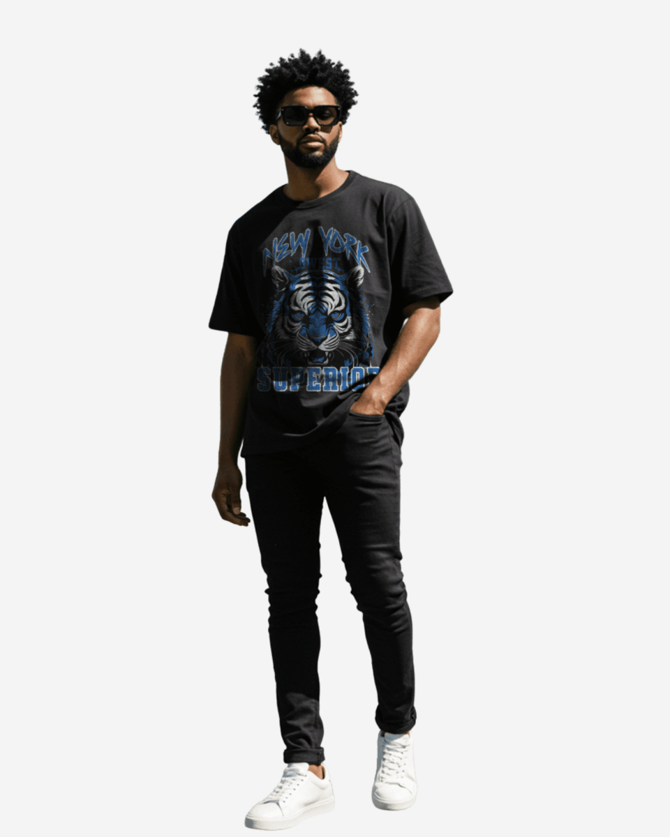 G West New York Superior Men's Oversized T-Shirt