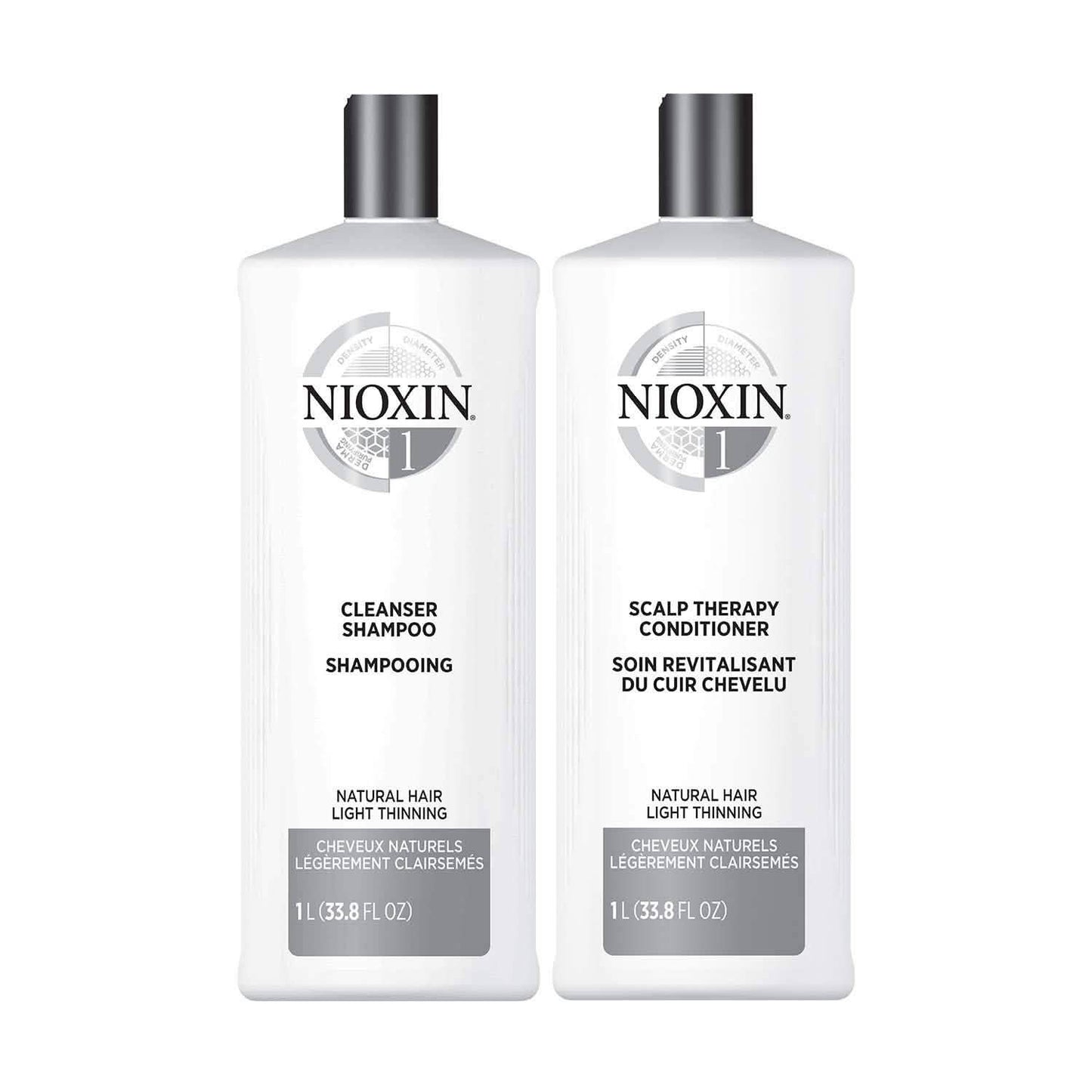 Sistema de champú limpiador Nioxin 1-6