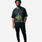 G WEST No City Zen Streetwear Oversized T-Shirt Mens