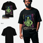 G WEST No City Zen Streetwear Oversized T-Shirt Mens
