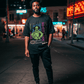 G WEST No City Zen Streetwear Oversized T-Shirt Mens