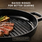 Enameled Cast Iron Grill Pan, 11"