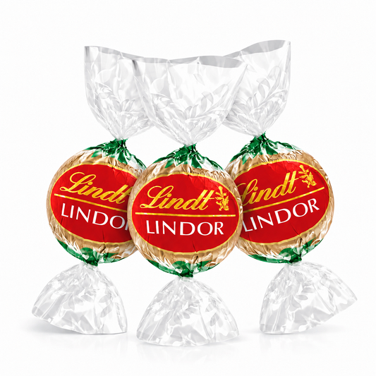 Trufas de chocolate con leche de avena Lindt LINDOR – Sin lácteos – Bolsa de gran valor
