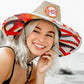 Peter Grimm Octopus - Straw Lifeguard Hat