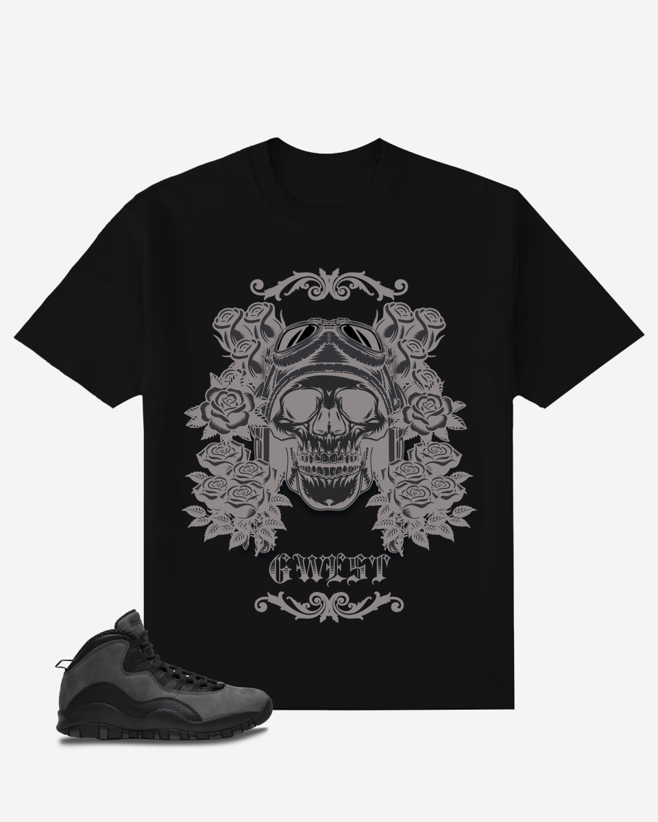 G West Old Motorcycle Oversized T-Shirt Mens