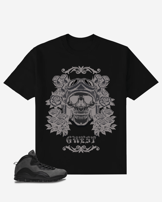 G West Old Motorcycle Oversized T-Shirt Mens