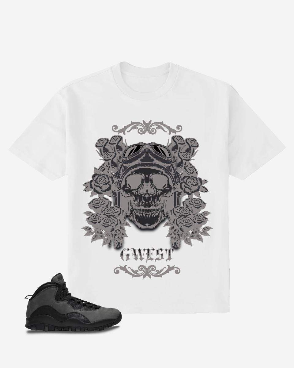 G West Old Motorcycle Oversized T-Shirt Mens