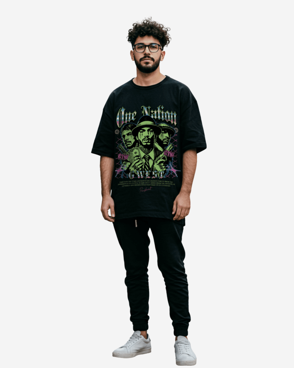 G West One Nation Oversized T-Shirt Mens