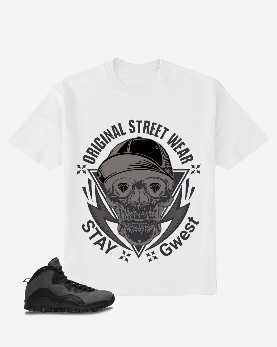 G West Original Street Wear Oversized T-Shirt Mens