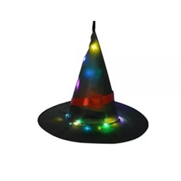 Sombreros Luminosos para Decoración Exterior de Halloween