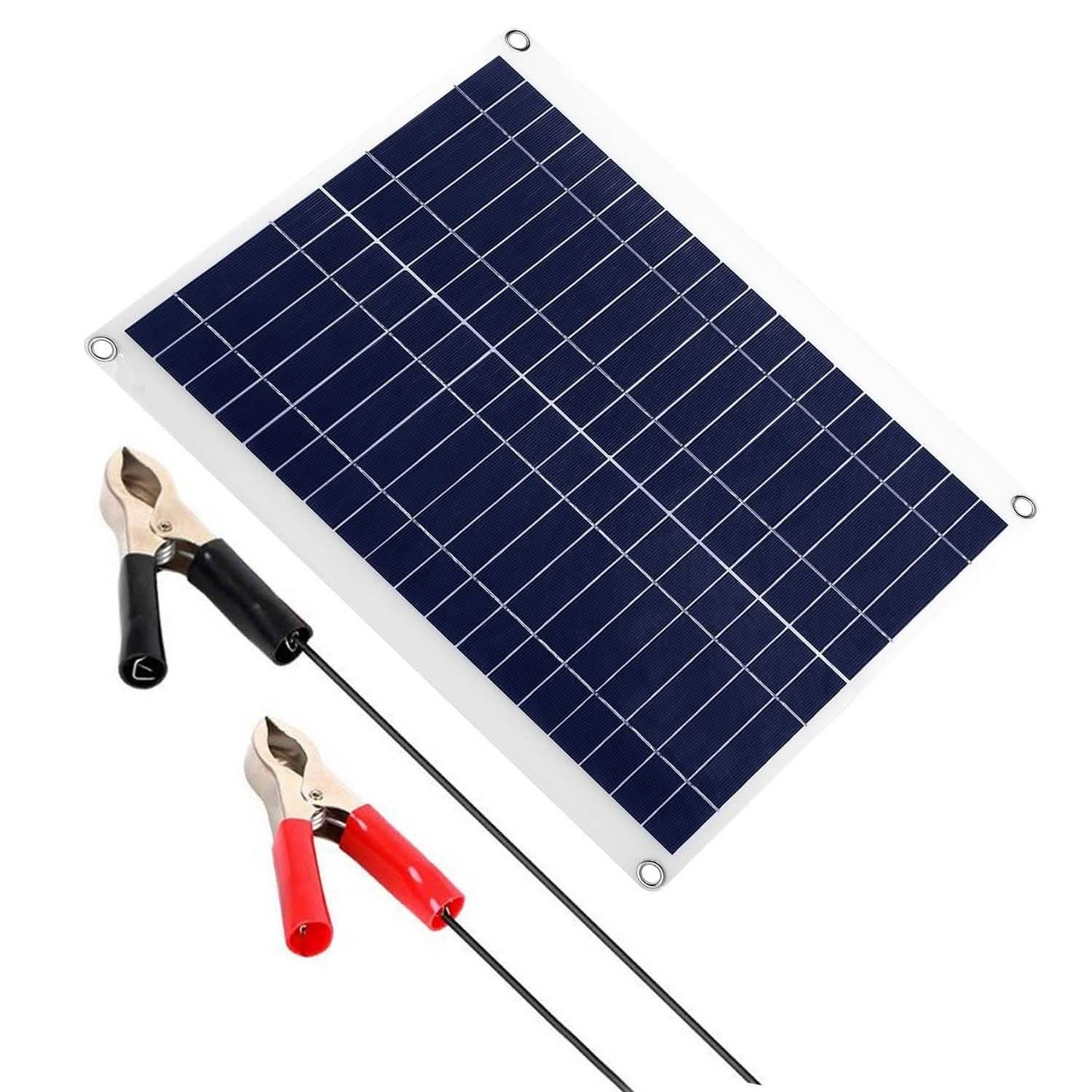 Cargador de batería de coche con panel solar exterior 12V 25W