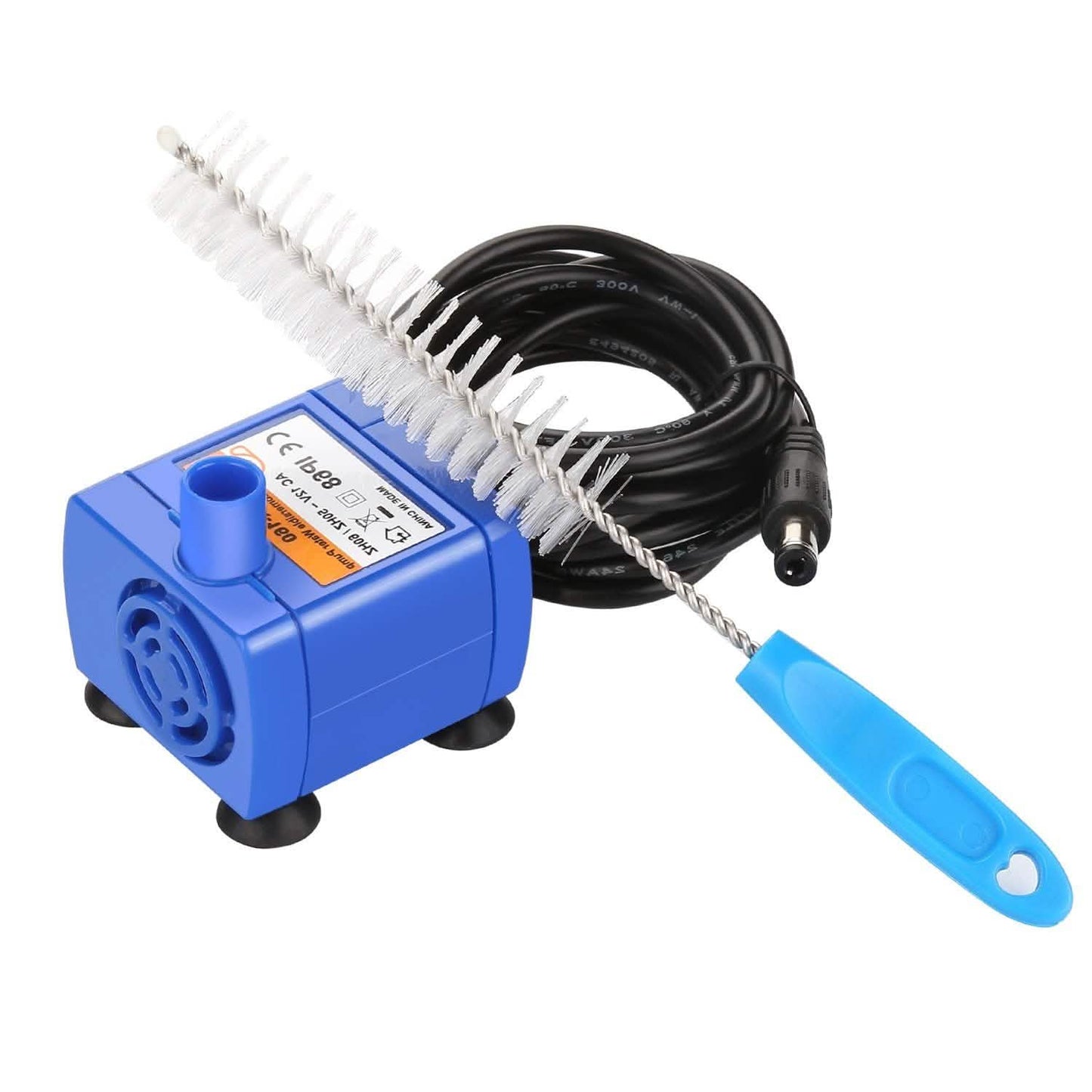 Kit de limpieza de cepillos y bomba de agua para mascotas Ownpets