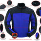 DS Cross Wind Micro Mesh Mens Motorcycle Jacket - Blue