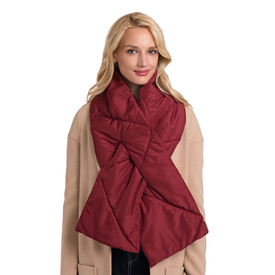 Padding Oblong Pull Through Scarf