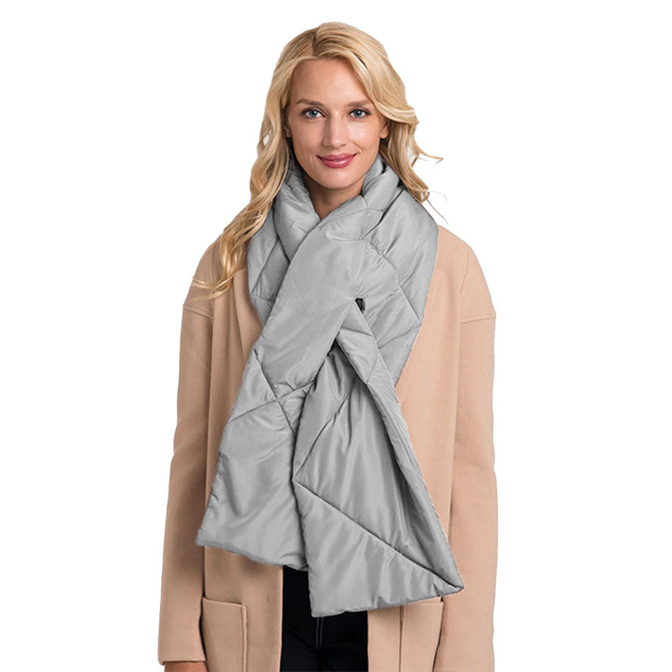 Padding Oblong Pull Through Scarf