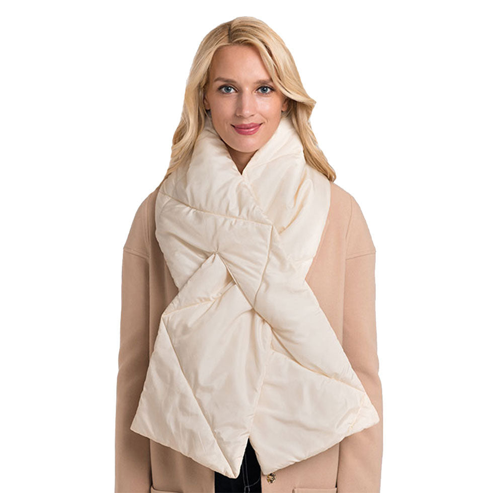 Padding Oblong Pull Through Scarf