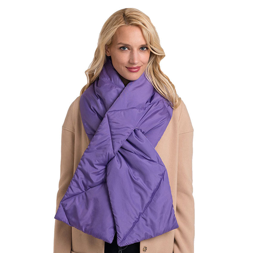 Padding Oblong Pull Through Scarf
