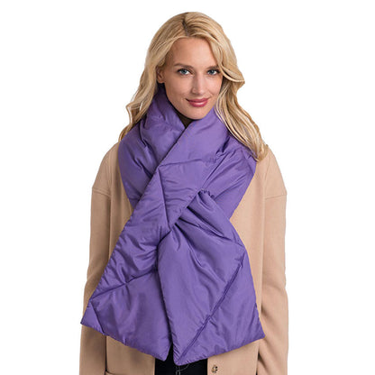 Padding Oblong Pull Through Scarf