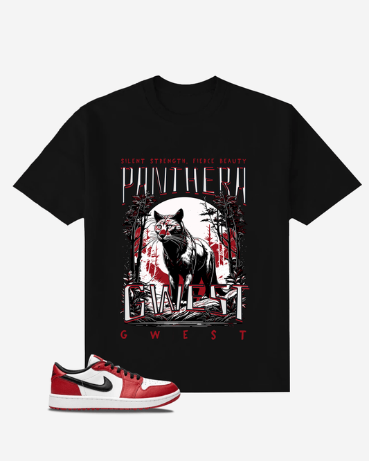 Camiseta extragrande G West Panthera para hombre