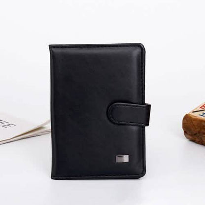 Portapasaporte con protector de tarjeta de vacunación