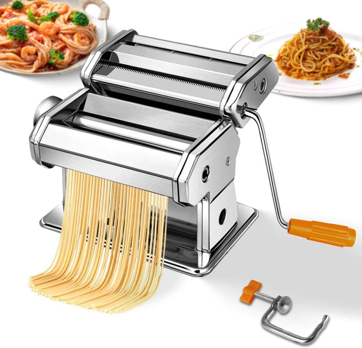 Máquina de pasta de rodillos Fettuccine