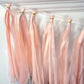 DIY Pink Tassel Tail Kit | Paper Fringe Garland & Balloon Decor
